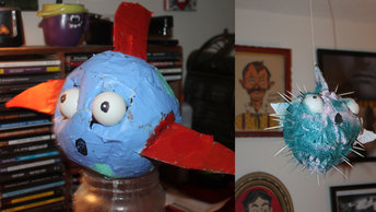 Papier-mâché Fish