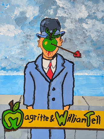Magritte and William Tell