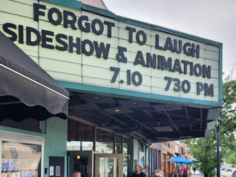 marquee at The Parkway Theater