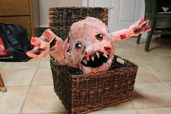 Belial Puppet in Basket