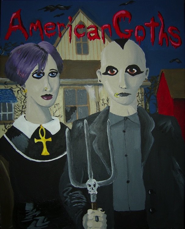 American Goths Matted Prints